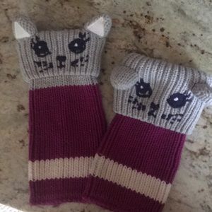 Cat boot cuffs